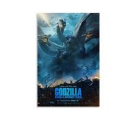 WTZRFV Godzilla King of The MonstersMotivational Wall Art Inspirational Posters Print Canvas Home Living Room Bedroom Decor Modern DesignsUnframe-style08x12inch(20x30cm)