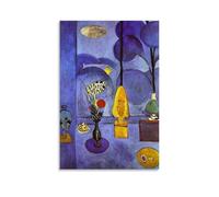 WTZRFV Henri Matisse Blue WindowMotivational Wall Art Inspirational Posters Print Canvas Home Living Room Bedroom Decor Modern DesignsUnframe-style08x12inch(20x30cm)