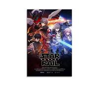 WTZRFV Honkai Star RailMotivational Wall Art Inspirational Posters Print Canvas Home Living Room Bedroom Decor Modern DesignsUnframe-style12x18inch(30x45cm)