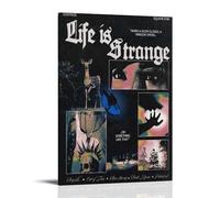 WTZRFV Life Is StrangeMotivational Wall Art Inspirational Posters Print Canvas Home Living Room Bedroom Decor Modern DesignsFrame-style12x18inch(30x45cm)