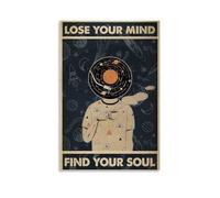 WTZRFV Lose Your MindMotivational Wall Art Inspirational Posters Print Canvas Home Living Room Bedroom Decor Modern DesignsUnframe-style16x24inch(40x60cm)