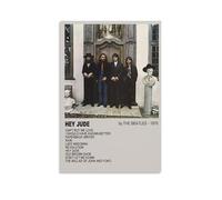 WTZRFV The Beatles Hey JudeMotivational Wall Art Inspirational Posters Print Canvas Home Living Room Bedroom Decor Modern DesignsUnframe-style08x12inch(20x30cm)