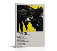WTZRFV Trench-Twenty One PilotsMotivational Wall Art Inspirational Posters Print Canvas Home Living Room Bedroom Decor Modern DesignsFrame-style20x30inch(50x75cm)