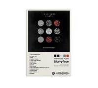 WTZRFV Twenty One Pilots BlurryfaceMotivational Wall Art Inspirational Posters Print Canvas Home Living Room Bedroom Decor Modern DesignsUnframe-style20x30inch(50x75cm)