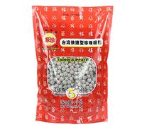 Wu Fu Yuan Black Tapioca Pearls 1kg - Quick Cook Bulk Boba Bubble Tea