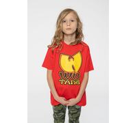 Wu Tang Clan Classic Logo T-Shirt in Red | Size: 9-10 Years Wu Tang Clan Red 9-10 Years