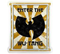 Wu-Tang Clan Enter The Wu-Tang Sticker in Yellow Wu-Tang Clan Yellow