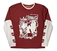 Wu-Tang Clan Graffiti Logo Layered Long Sleeve T Shirt XL
