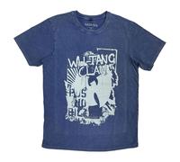 Wu Tang Clan Graffiti Stone Wash T-Shirt in Blue | Size: XL Wu Tang Clan Blue XL