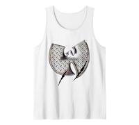 Wu-Tang Clan Industrial Logo Tank Top, Men, White, Large