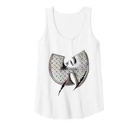 Wu-Tang Clan Industrial Logo Tank Top, Women, White, XX-Large
