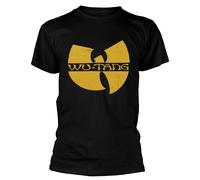Wu-Tang Clan Logo Black T-Shirt NEW OFFICIAL