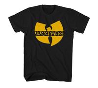 Wu-Tang Clan Logo Cotton T-Shirt in Black | Size: 9-10 Years Wu-Tang Clan Black 9-10 Years