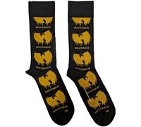 Wu-Tang Clan Men's Dripping Logo Ankle Socks in Black | Size: 4-7 Wu-Tang Clan Black 4-7