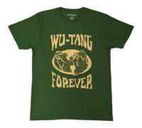 Wu-Tang Clan Men's Forever T-Shirt in Green | Size: Medium Wu-Tang Clan Green M