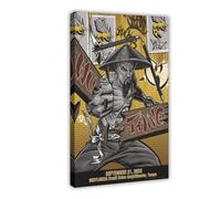 Wu-tang Clan - Movie Poster Canvas Poster Bedroom Decor Sports Landscape Office Room Decor Gift Frame-style 08x12inch(20x30cm)