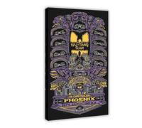 Wu-tang Clan - Movie Poster Canvas Poster Bedroom Decor Sports Landscape Office Room Decor Gift Frame-style 08x12inch(20x30cm)