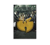 Wu-Tang Clan Print Album Cover Signed Limited Poster,Music Cover Posters,Pop Hip Hop Rap Singer Star Music Poster Aesthetic Canvas Wall Art for Girl And Boy Teens Dorm Decor 16x24inch(40x60cm) Unframe