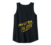 Wu-Tang Clan Protect Ya Neck Tank Top, Women, Black, X-Large