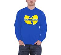 Wu-Tang Clan Sweatshirt Katana Band Logo Official Unisex Blue XL