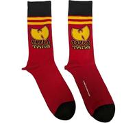Wu-Tang Clan 'Wu-Tang Stripes' (Red) Socks (One Size = UK 7-11)