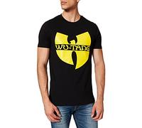 Wu-Wear Men's Logo T-Shirt, Black, L