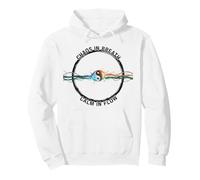 Wu Xing Five Elements Qigong Yin Yang, Calm in Flow Pullover Hoodie