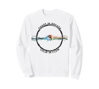 Wu Xing Five Elements Qigong Yin Yang, Calm in Flow Sweatshirt