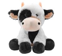 wuayi Bedside Friend, Emotional Healing Decoration, Realistic Appearance, Forest Animals Squatting & Sitting, Feel Calm & Loved, Soft Touches, Medium Size, Suitable for Home & Office (MulticolorE)