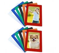 WUBAYI 12Pack 6Inch Magnetic Photo Frames for Fridge,Self Adhesive Magnetic Picture Frame Holder Waterproof Clear Sign Holders for Paintings,Photos,Notices,Certificate,Poster