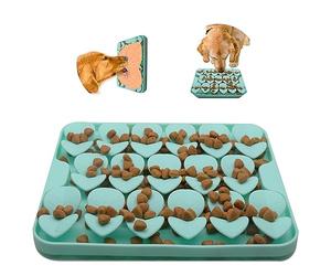 WUBAYI Licky Mat for Dogs & Cats - Snuffle Mat with Suction Cup, Encourages Natural Foraging Skill (Green)