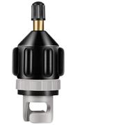 WUBAYI SUP Pump Adapter - Multifunctional Air Valve Converter for Paddle Board, Kayak, Inflatable Boat (Black)