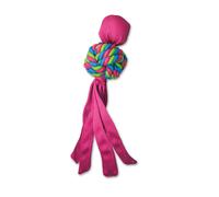 - Wubba Weaves - Durable Dog Fetch and Chew Toy, Cleans Teeth (Assorted Colours) - For Large Dogs