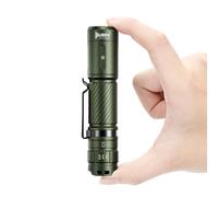 WUBEN C3 LED Torche Super Bright Rechargeable 1200 Lumens, Tactical Mini Flashlight Powerful Torch Battery Powered, IP68 Waterproof Pocket Handheld Flashligh for Camping, Hiking, Emergency (Green)