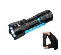 WUBEN T4 Rechargeable Torch,850 Lumens Super Bright Torches Led, 1315 FT Long Throw Flashlight, IP68 Waterproof Camping Torch for Home, Inspection,Emergency, Hiking,Work