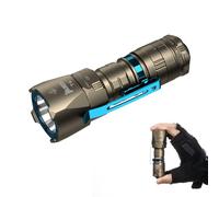WUBEN T4 Rechargeable Torch,850 Lumens Super Bright Torches Led, 1315 FT Long Throw Flashlight, IP68 Waterproof Camping Torch for Home, Inspection,Emergency, Hiking，Work