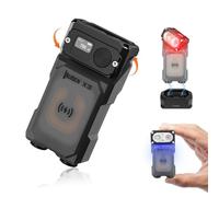 WUBEN X3 Mini Torch with Rechargeable Charging Box 180 Degree EDC Keychain Torch Twist Ip65 Waterproof Magnet Pocket Torch 10 Mode Type-C Lanyard for Camping, Outdoor, Inspection, Gift