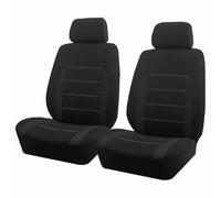 WUCHENGHH 2pcs Car Seat Covers for Mazda 2 3 6 CX-3 CX-5 CX-30 CX-60 CX-80 MX-30 MX-5 6e, Front Seat Cover Protectors Comfortable Breathable Interior Accessories,B/Black