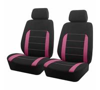 WUCHENGHH 2pcs Car Seat Covers for Nissan Qashqai e-Power (J12) 2022-2027, Front Seat Cover Protectors Comfortable Breathable Interior Accessories,C/Pink