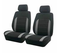 WUCHENGHH 2pcs Car Seat Covers for Nissan Qashqai e-Power (J12) 2022-2027, Front Seat Cover Protectors Comfortable Breathable Interior Accessories,G/Grey