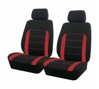 WUCHENGHH 2pcs Car Seat Covers for Suzuki Ignis/Ignis Hybrid, Front Seat Cover Protectors Comfortable Breathable Interior Accessories,E/Red