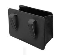 WUCHENGHH Car Garbage Can for Mercedes Benz Vito(V260L) 2018-2024, Hanging Trash Bin Leather Side Door Rubbish Bins Organizer Multipurpose Waterproof Accessories,C/Black