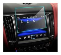 WUCHENGHH Car GPS Navigation Screen Protector for Maserati Levante 2016-2020, Tempered Glass Protective Film Infotainment Touch Screen Accessories