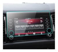 WUCHENGHH Car GPS Navigation Screen Protector for Skoda Kodiaq Karoq 2017-2019 8 Inch, Tempered Glass Protective Film Infotainment Touch Screen Accessories