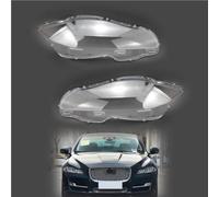 WUCHENGHH Car Headlight Cover for Jaguar Xj XJL 2010-2018, Front Lampshade Lamp Shell Transparent Headlamp Lens Covers Protector Accessories,C/Left And Right