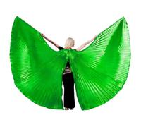 Wuchieal Women's Fairy Butterfly Isis Angle Wings Belly Dance Costume