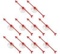 Wudaizhi 10pcs Arrows Spinners, 3.94 Inch Board Game Spinner, Arrows Game Spinner, Arrows Spinner Probability Spinner, Suction Cup Board Arrows Board Games for Home, Classroom