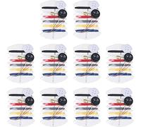 Wudaizhi 10pcs Set Mini Portable Sewing Kit Needle Thread Button Pin Travel Household Tools Hand Sewing Bag for Travel Hotel Suppliesh
