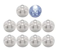 Wudaizhi 10pcs White Balloon Light Tiny Led Lights Waterproof Mini Round Balls Lights Flash Ball Lamp for Balloon Birthday Party Wedding Decoration