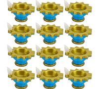 Wudaizhi 12pcs Tea Light Led Light for Diwali Water Sensor Candles Glowing Decor Deepavali Festival Decoration